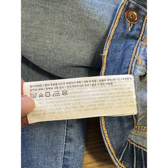 Abercrombie Kids Mid‎ Rise Pull On Jean Legging Blue Girls Size Slim 11/12 Youth - Picture 11 of 14